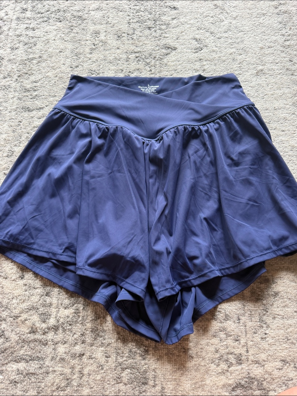 Amazon Women's Navy Athletic Shorts